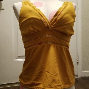 Yellow or Orange Swimsuit Top